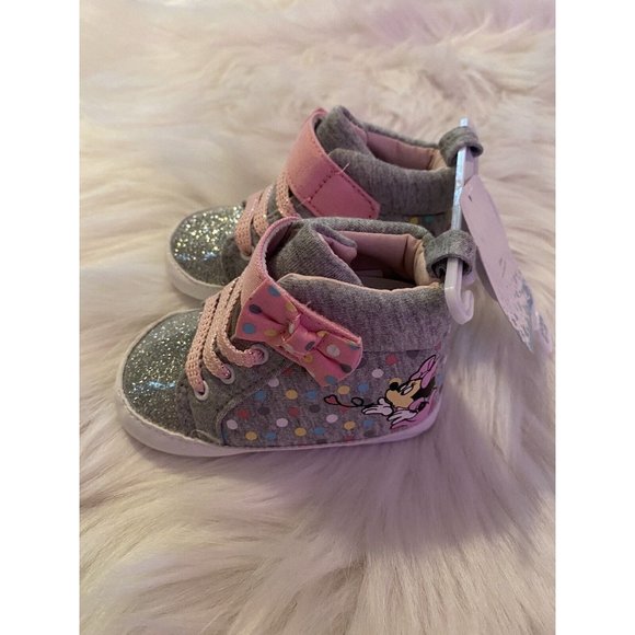 Disney Shoes Disney Baby Minnie Mouse Sparkle Shoes 69 Months